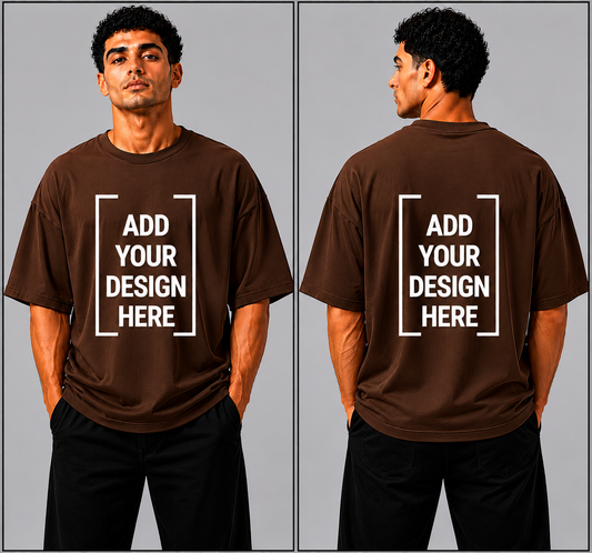 Customize Oversize T-Shirt | تصميمك الخاص