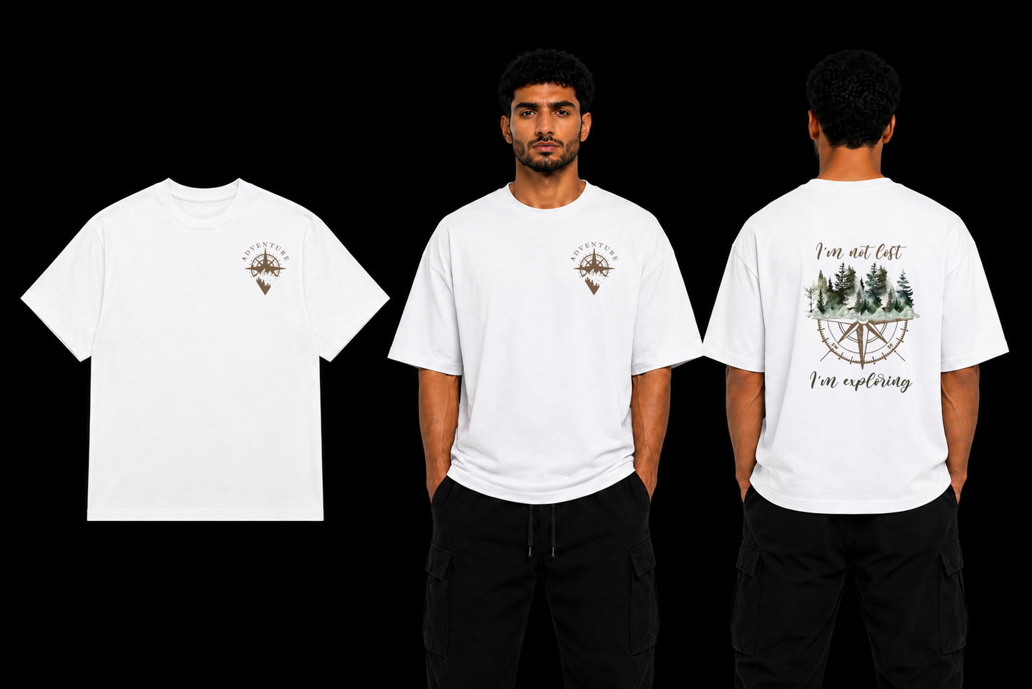 Outdoor Spirit Oversize T-Shirt