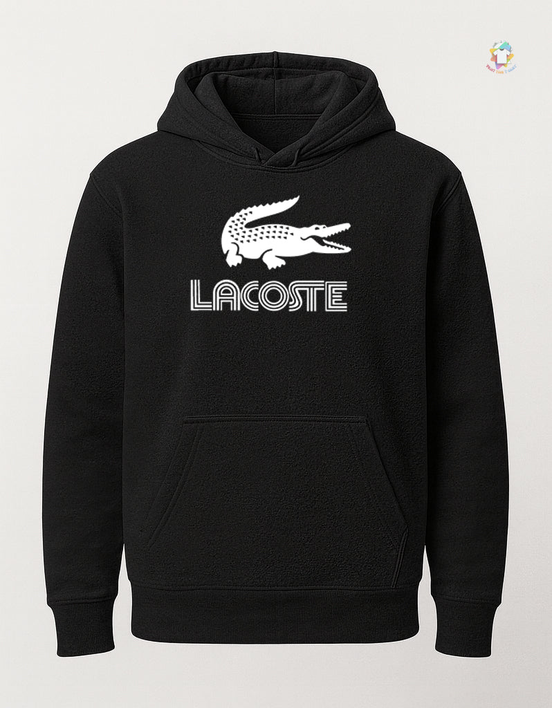 Luxury Lacoste Printed Hoodie
