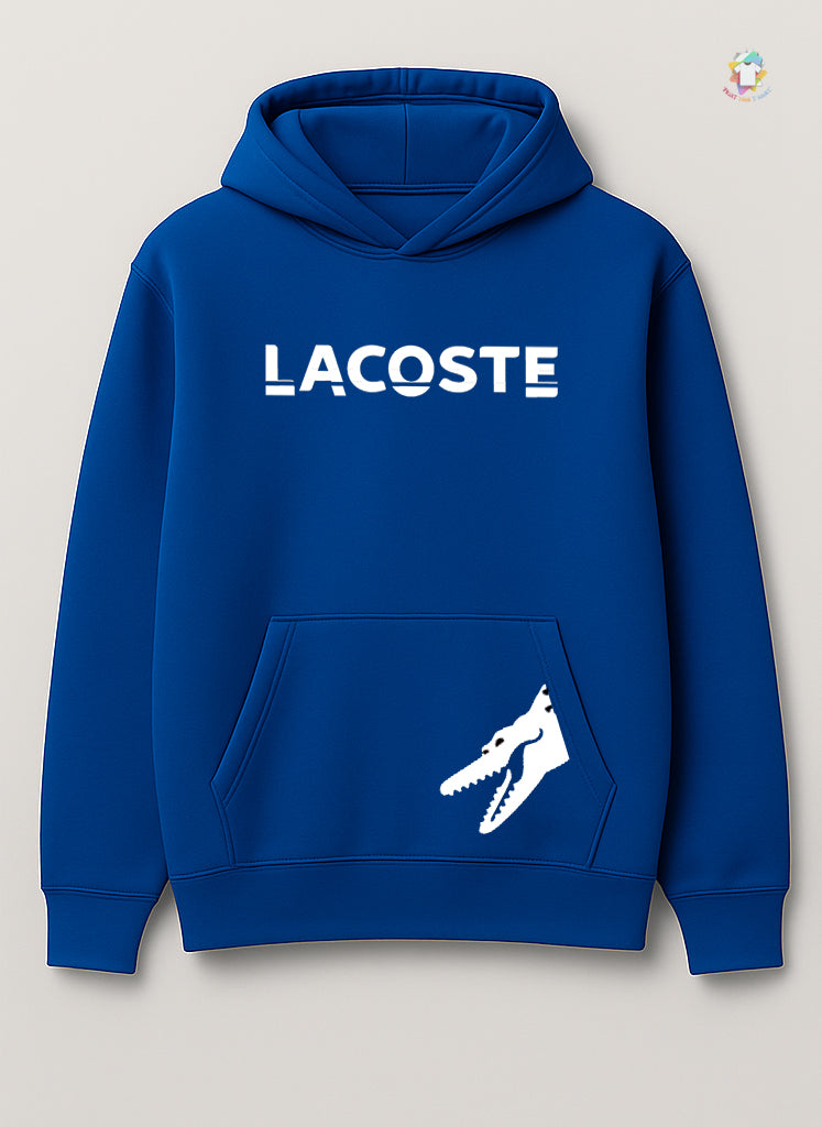 Luxury Lacoste Printed Hoodie