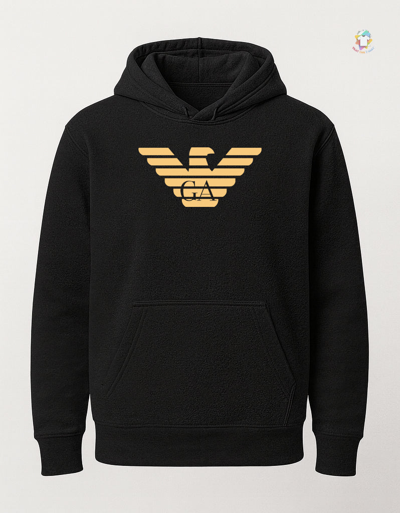 Luxury Emporio Armani Printed Hoodie