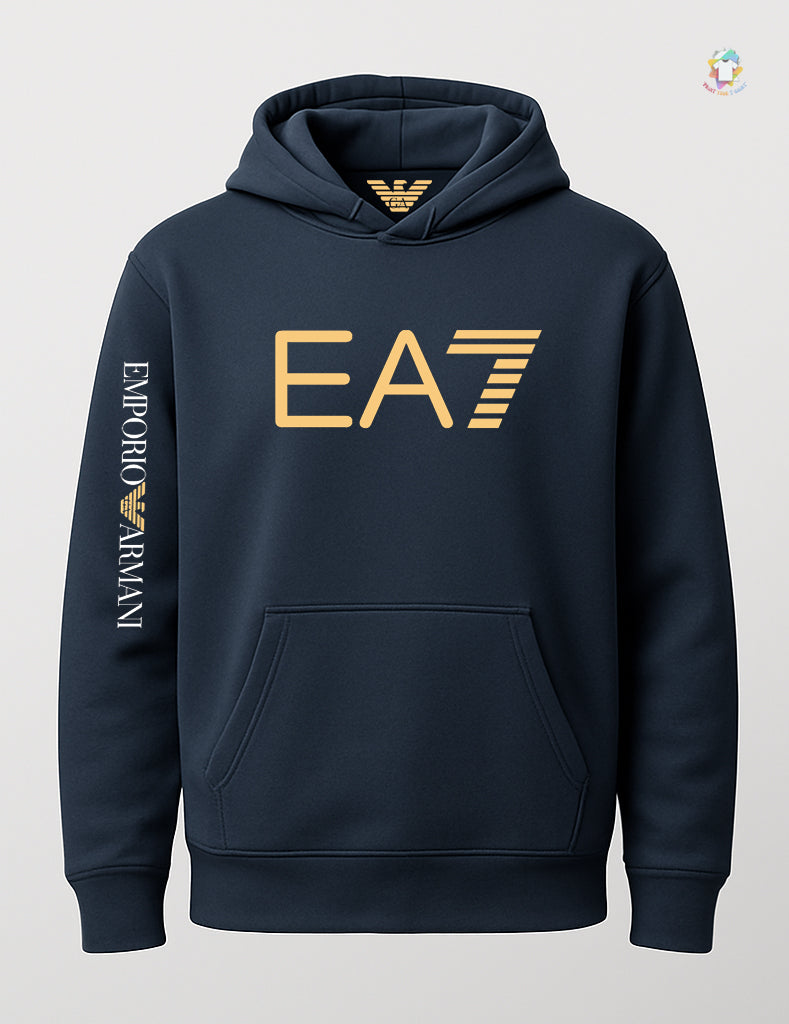Luxury Emporio Armani Printed Hoodie