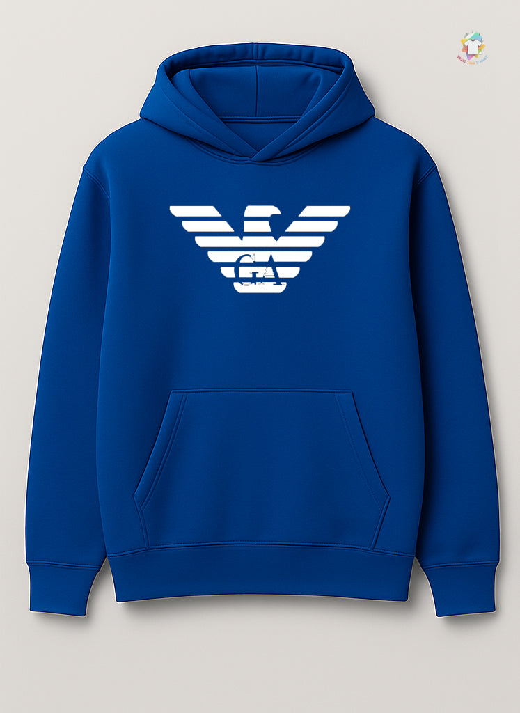 Luxury Emporio Armani Printed Hoodie