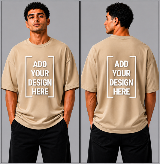 Customize Oversize T-Shirt | تصميمك الخاص