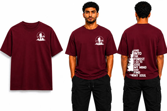 Into The Forest Oversize T-Shirt