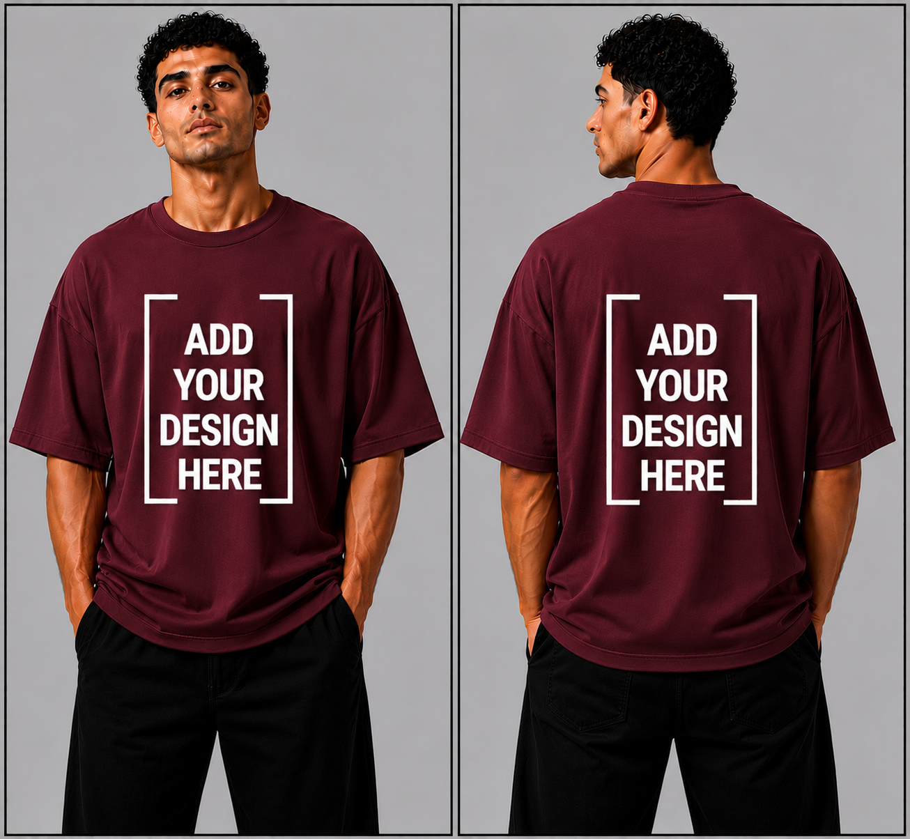 Customize Oversize T-Shirt | تصميمك الخاص