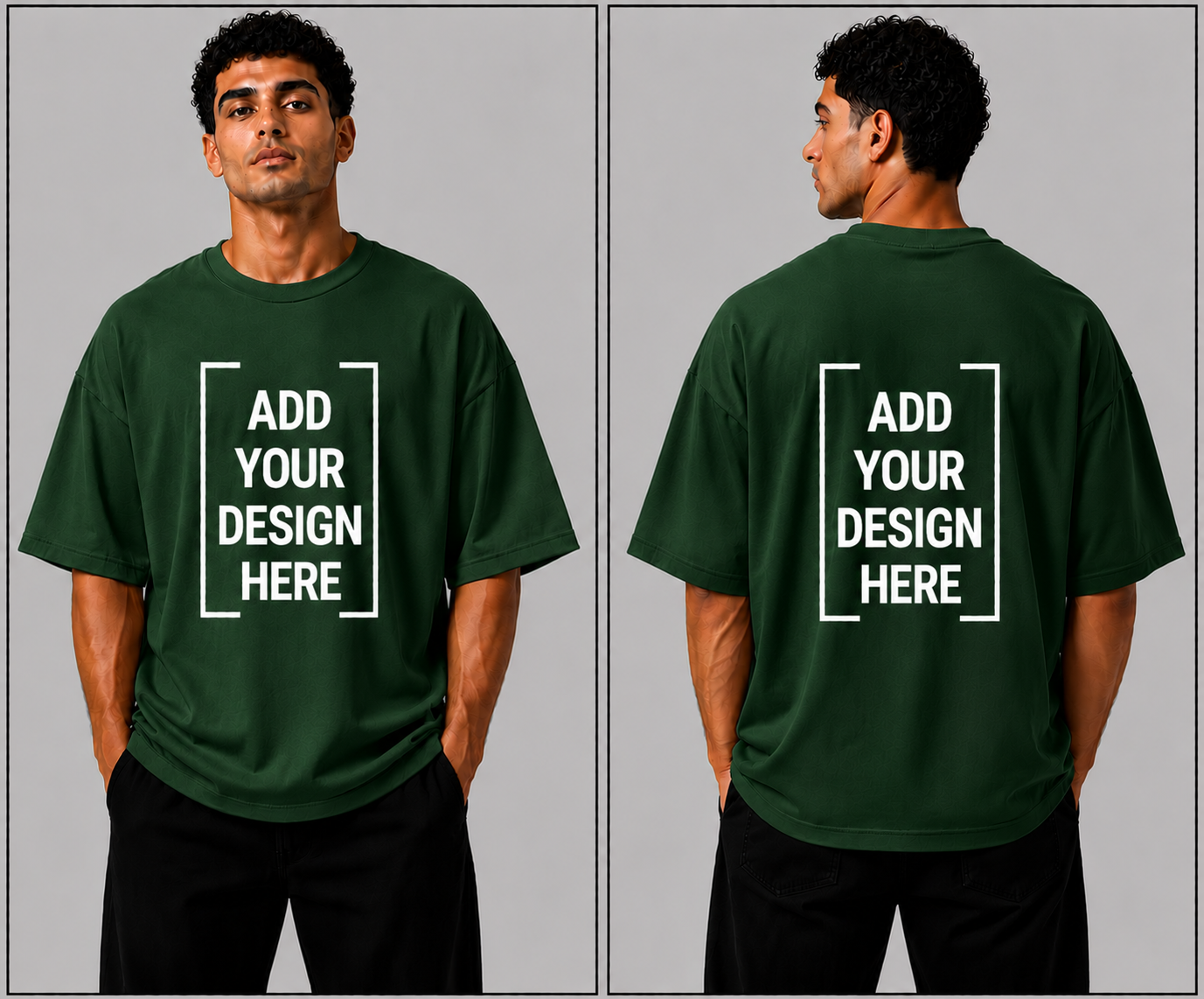Customize Oversize T-Shirt | تصميمك الخاص