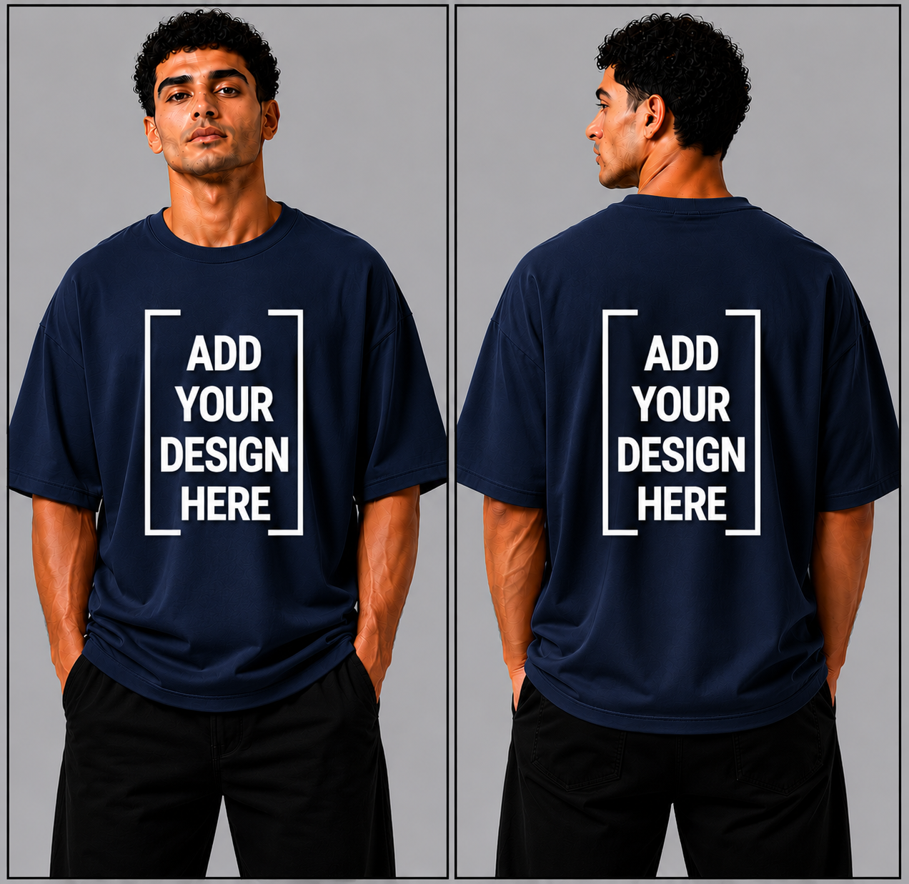 Customize Oversize T-Shirt | تصميمك الخاص