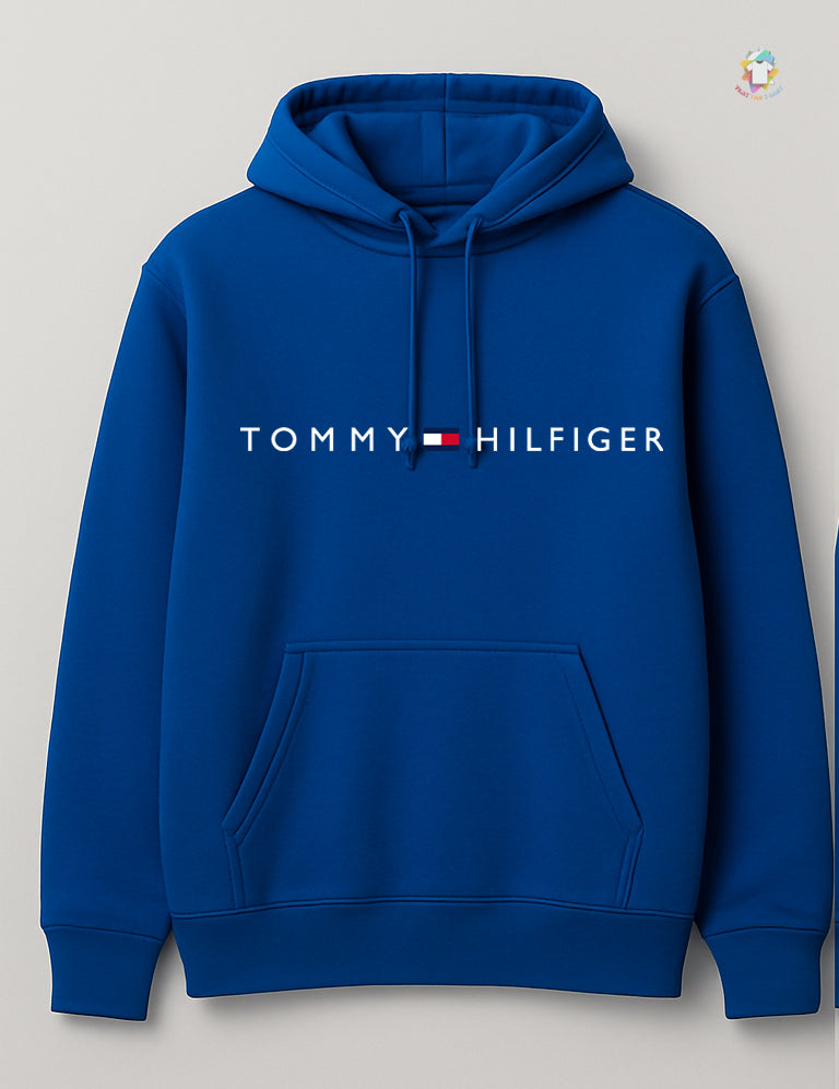Luxury Tommy - Hilfiger  Printed Hoodie