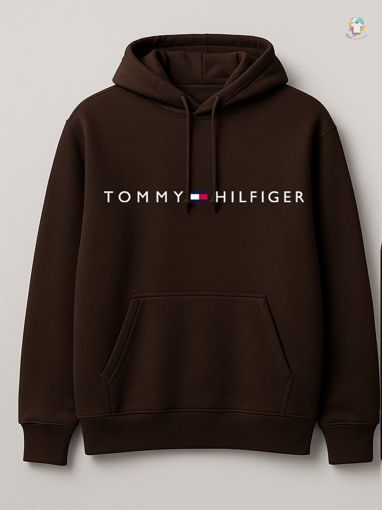 Luxury Tommy - Hilfiger  Printed Hoodie