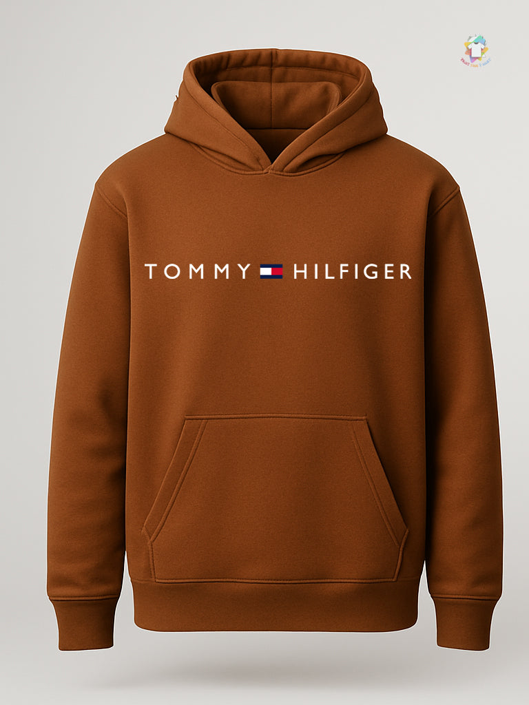 Luxury Tommy - Hilfiger  Printed Hoodie