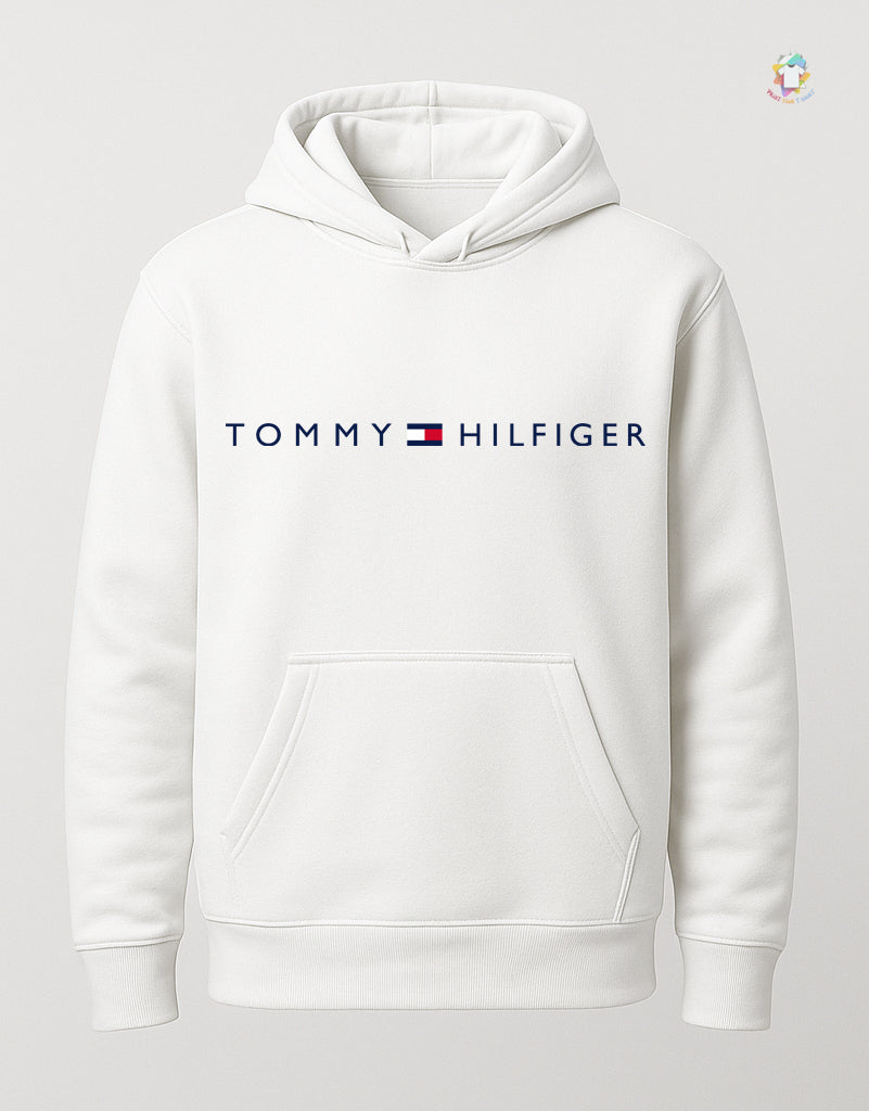 Luxury Tommy - Hilfiger  Printed Hoodie