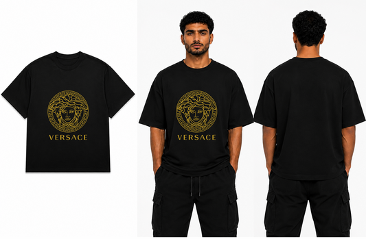 VERSACE Medusa Gold - OverSize Tshirt