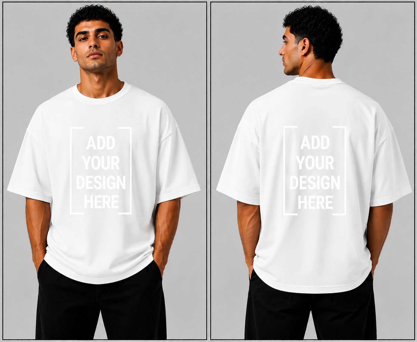 Customize Oversize T-Shirt | تصميمك الخاص