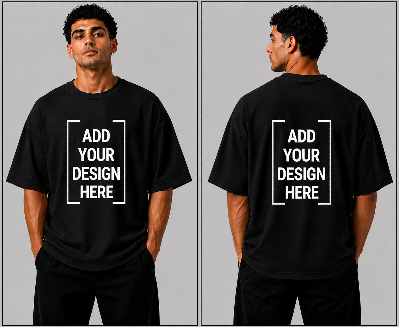 Customize Oversize T-Shirt | تصميمك الخاص