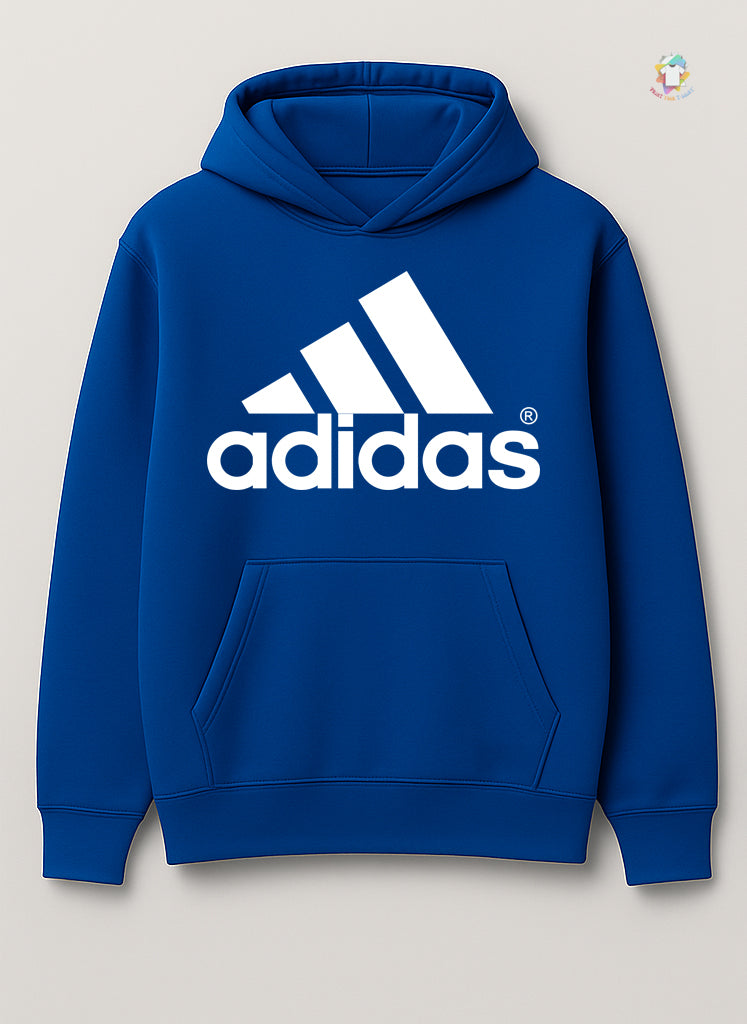 Luxury Adidas Printed Hoodi